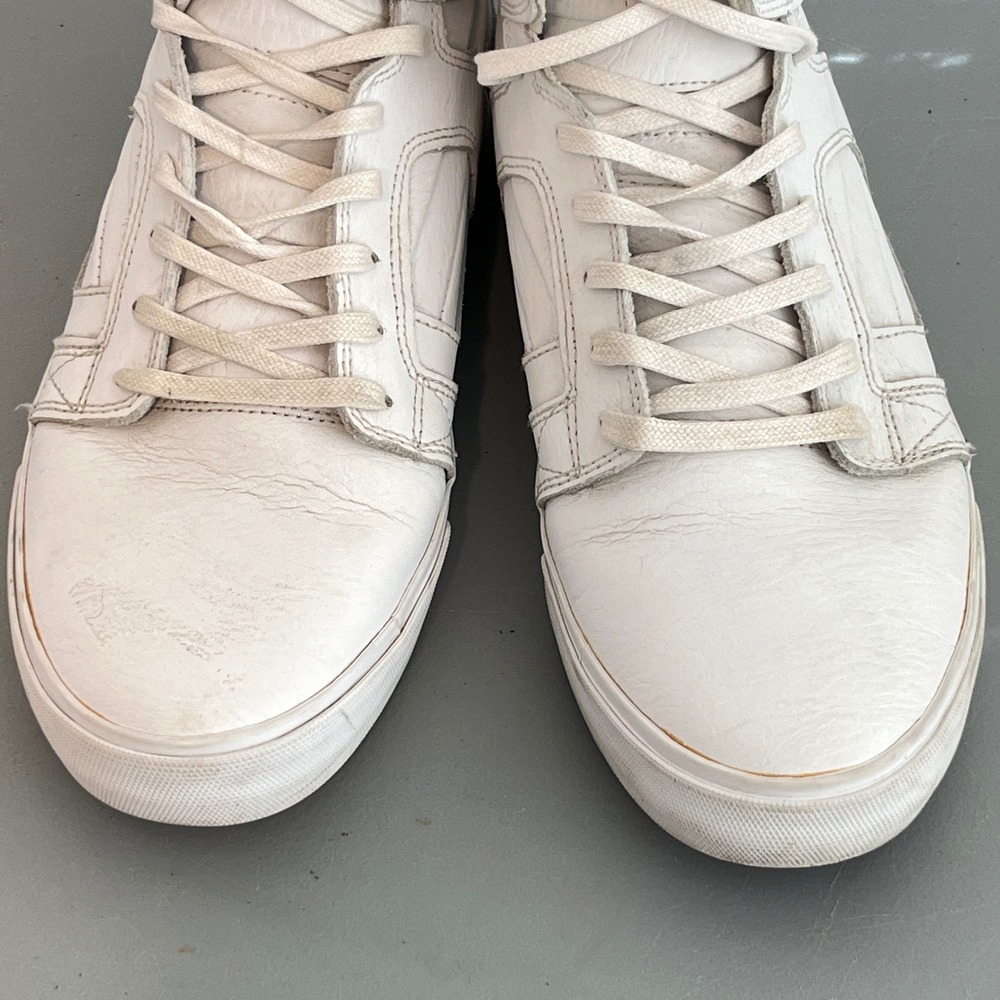 Supra Skytop II Chad Muska 002 Mens 10 White Leather High Top Sneakers S01060 - Picture 15 of 16